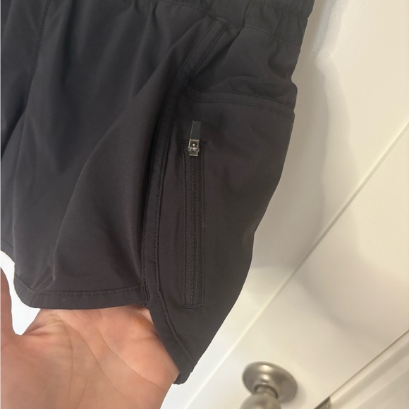 Lululemon Black Athletic Shorts Sz 10 - Picture 4 of 5
